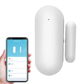 JCHENG Door Window Sensor for TUYA Zigbee Gateway Exclusively - Remote Monitoring, Extended Battery Life, App Control, Smart Home Automation