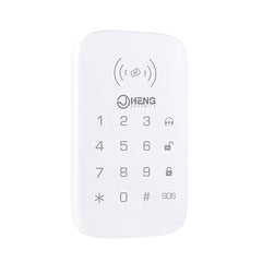 JC Wireless Touch Keypad for JCHENG Series Home Security Alarm System Wireless Password Keypad