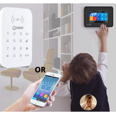 JC Wireless Touch Keypad for JCHENG Series Home Security Alarm System Wireless Password Keypad