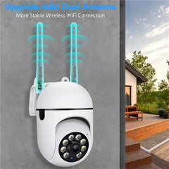 JCHENG SECURITY Camera for Baby/Pets/Eldly/Office/Home Camera PTZ - 4MP HD,Work with Alexa/Google Assitant device Indoor