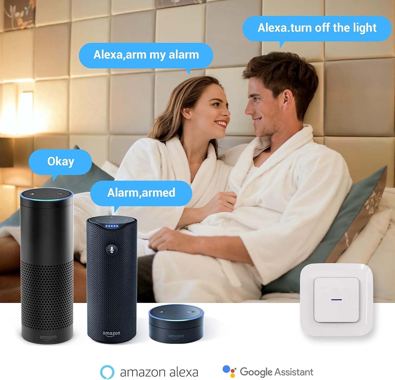 JCHENG Wireless 4G and WiFi Alarm System Alarm Kit Home Office Burglar Alarm