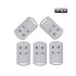 JC 433MHz Keychain Remote Control for Alarm System Security 5Pack